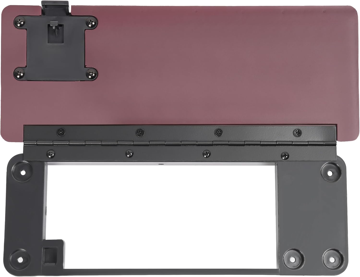 Console Door Lid Compatible with 1978-1988 Chevy Chevrolet El Camino Monte Carlo SS Malibu Plastic Maroon