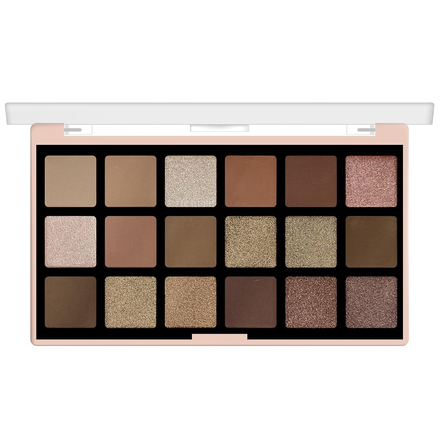 Nude Dust Eye Shadow Makeup Kit Matte & Shimmer Finish Eye Shadow Palette For Face Makeup (01, 48g) SH-7711-SS-image-32
