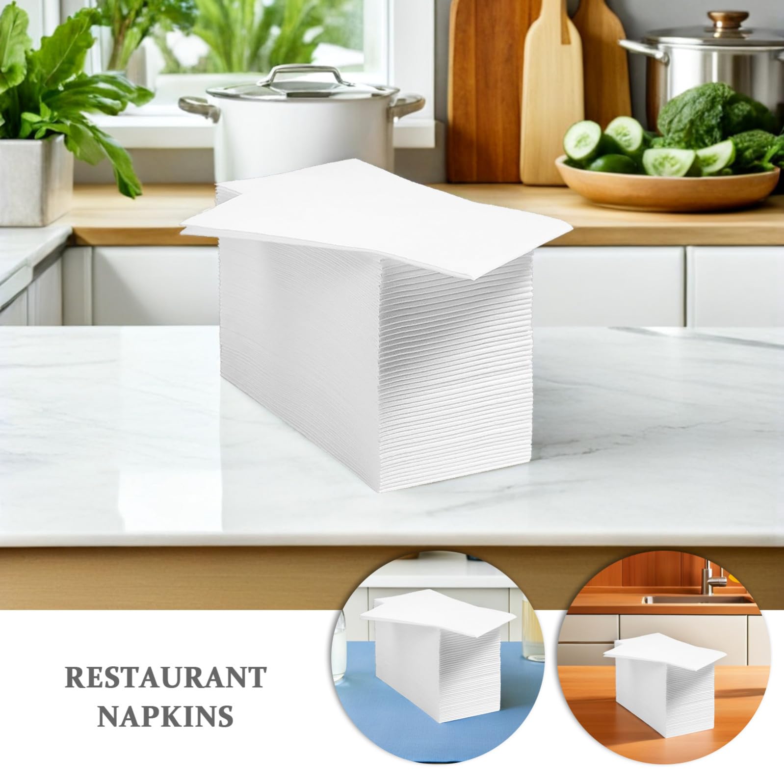 100 Piezas Servilletas Unidades Gruesas y Decorativas para Bodas y Fiestas Toallas Desechables para Invitados para Cenas y Baños