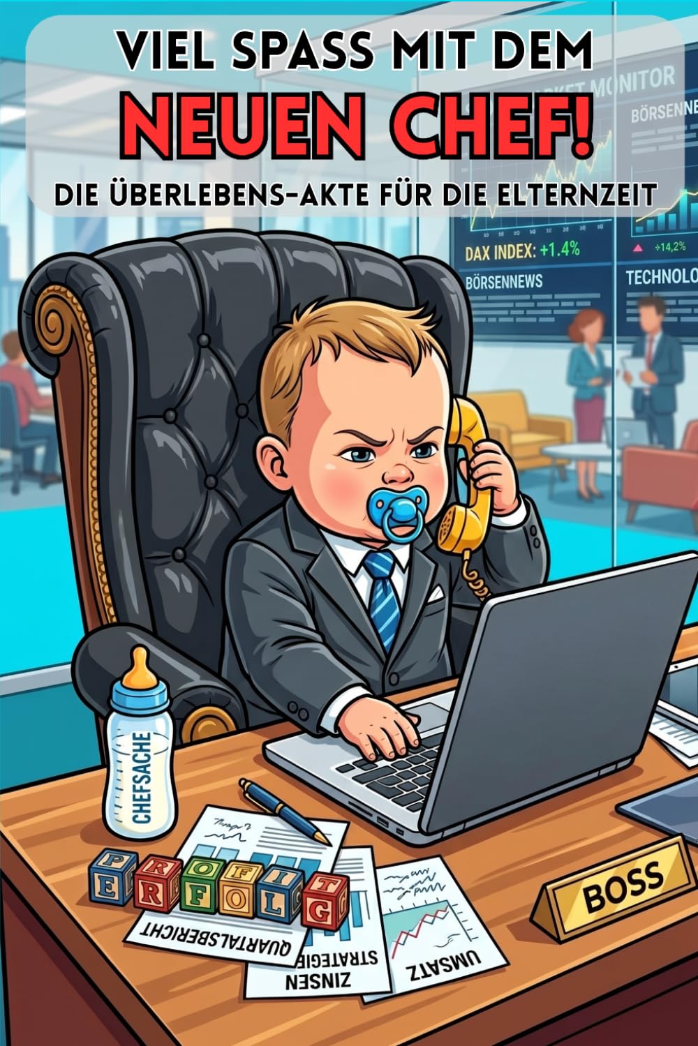 VIEL SPAß MIT DEM NEUEN CHEF!: Die Überlebens-Akte für die Elternzeit