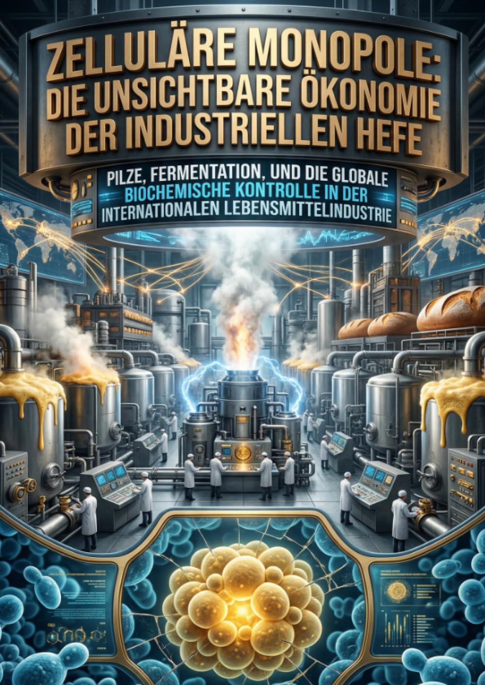 Zelluläre Monopole: Die unsichtbare Ökonomie der industriellen Hefe: Pilze, Fermentation, und die globale biochemische Kontrolle in der internationalen Lebensmittelindustrie