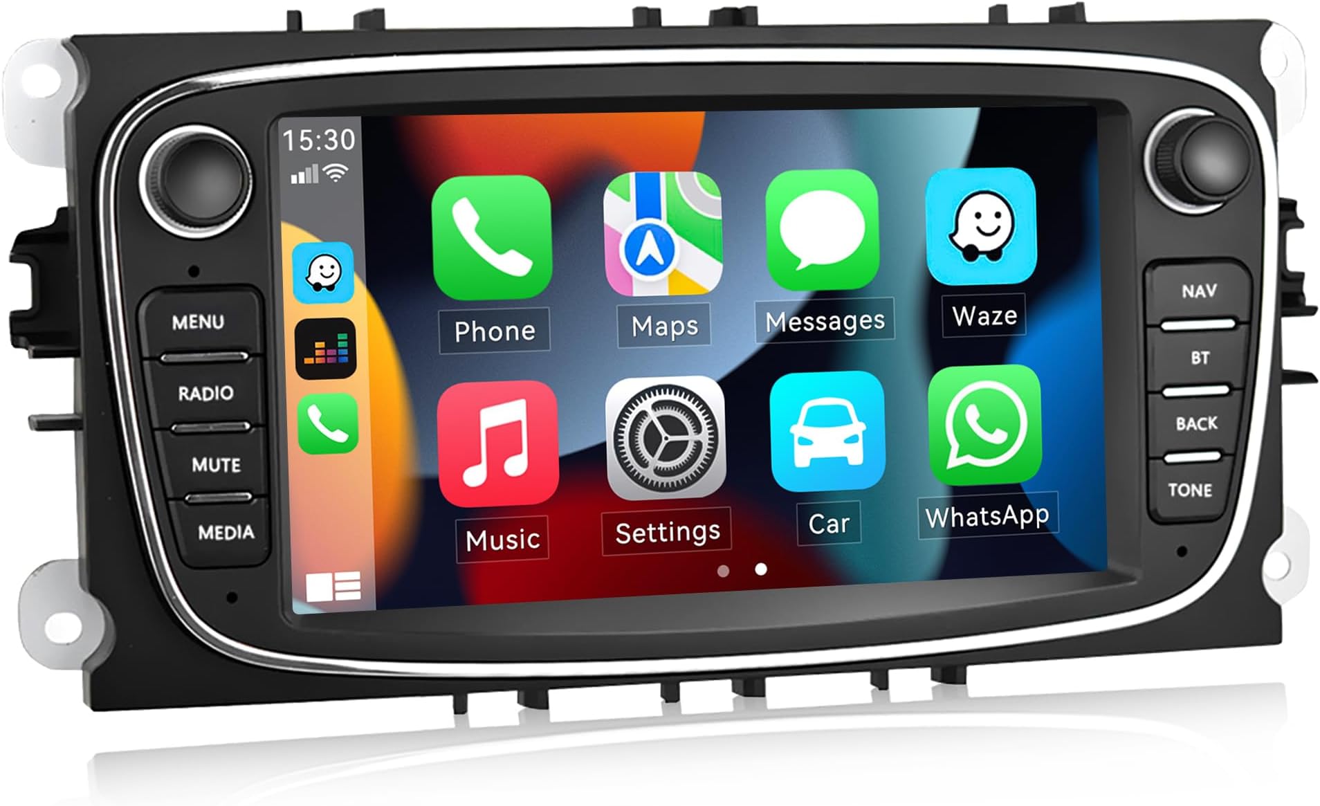 GONFEN 7-Zoll Android 12 Autoradio für VW Caddy Golf 5 Golf 6 Passat T5 Touran Tiguan Polo