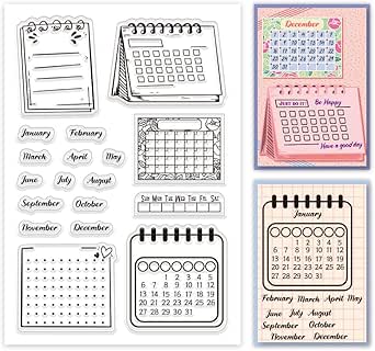 PH PandaHall Travel Clear Stamps, scheepscompas vliegtuig rubberen stempels letter siliconen transparante zegelstempels PVC plastic stempels voor DIY scrapbooking, fotoalbum decoratie, kaarten maken