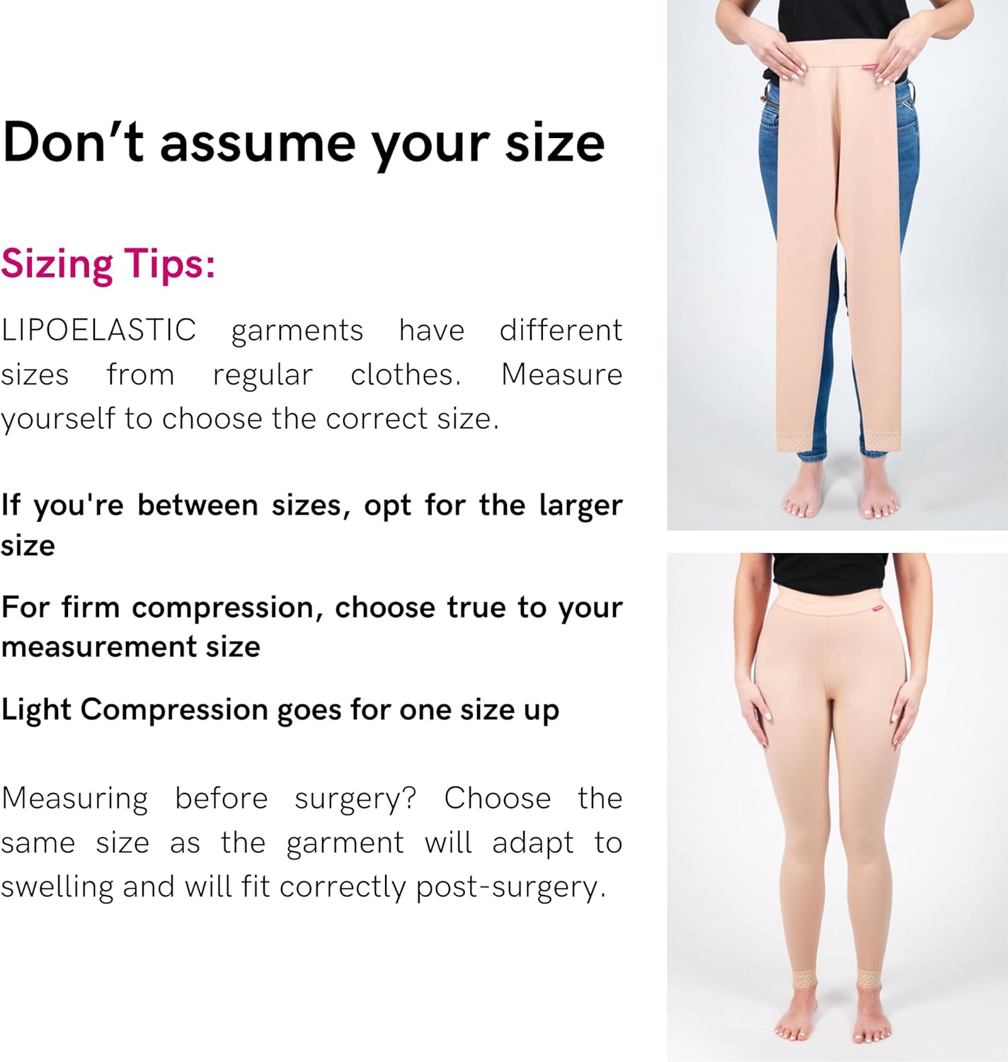 LIPOELASTIC Active Leggings- Medical Compression Leggings - Image 5