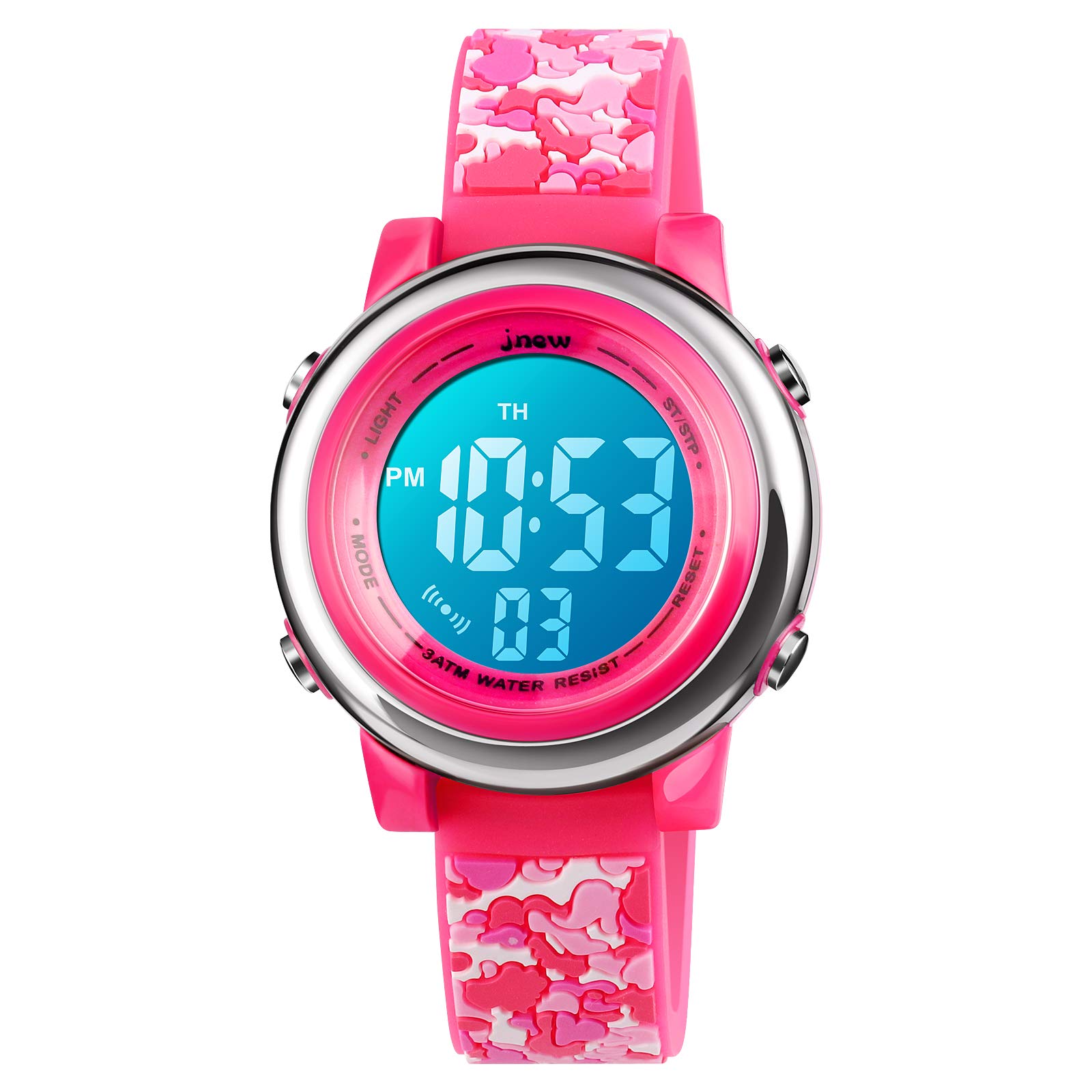 Kids Digital Sport Waterproof Watch for Girls Boys, Kid Sports Outdoor LED Electrical Watches with Luminous Alarm Stopwatch Child Wristwatch 3-12 Years (B08PKHKPZX) Amazon Price History, Amazon Price Tracker