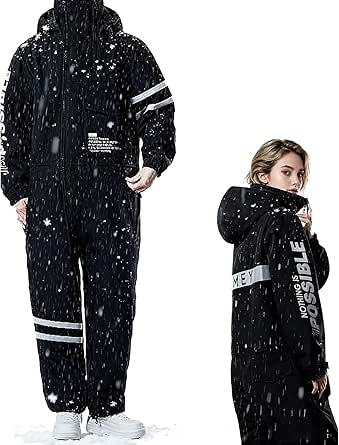 Winter Outdoor Riding Insulated Full-Body Suit main image 0