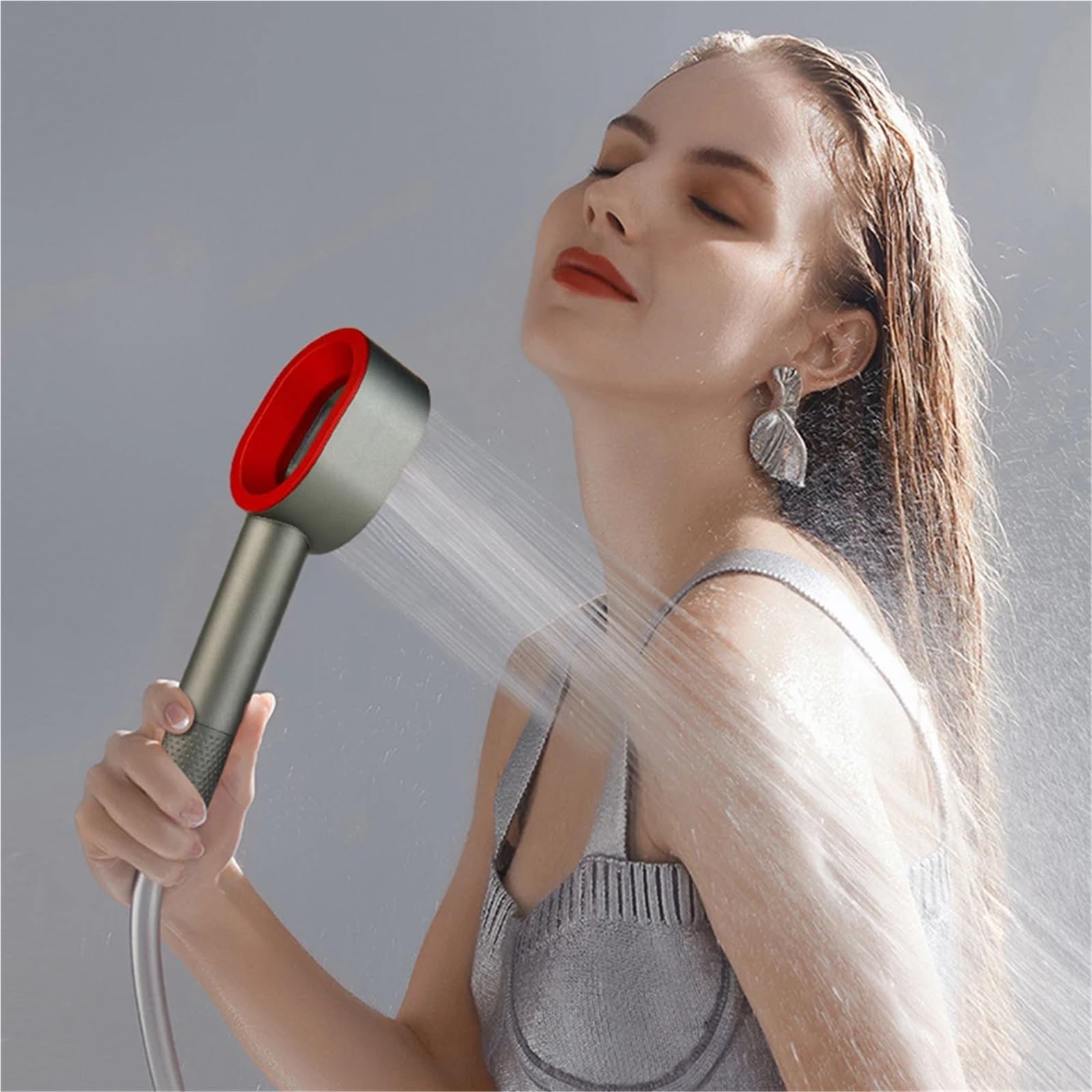 Pommeau de douche Pommeau de douche haute pression, économie d'eau, douchette à main, beauté, filtration l'eau, accessoires salle bain pour salle bain(Color02)