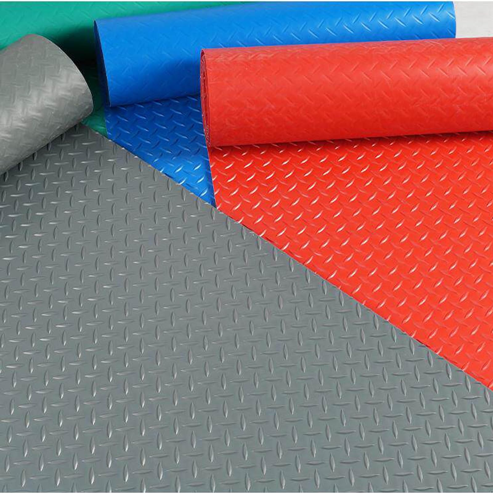 Tapis de sol en PVC imperméable et résistant aux taches de garage