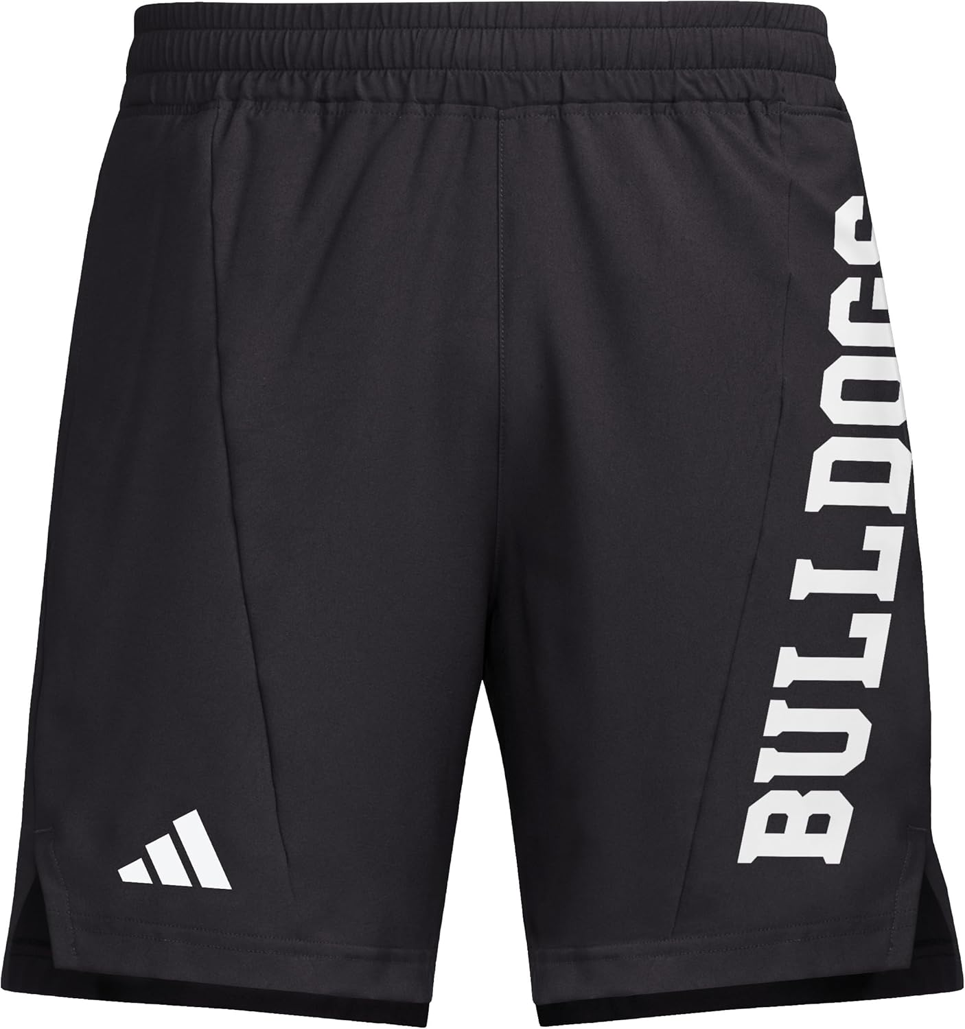 adidas Men's Designed for Training Woven NCAA University Team Shorts Mississippi State Bulldogs Medium/5" Inseam Black/White/Mississippi State University