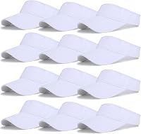 Ultrafun Unisex Adjustable Sun Visor Hat - UV Protection Sports Cap for Beach, Golf, Tennis, Running