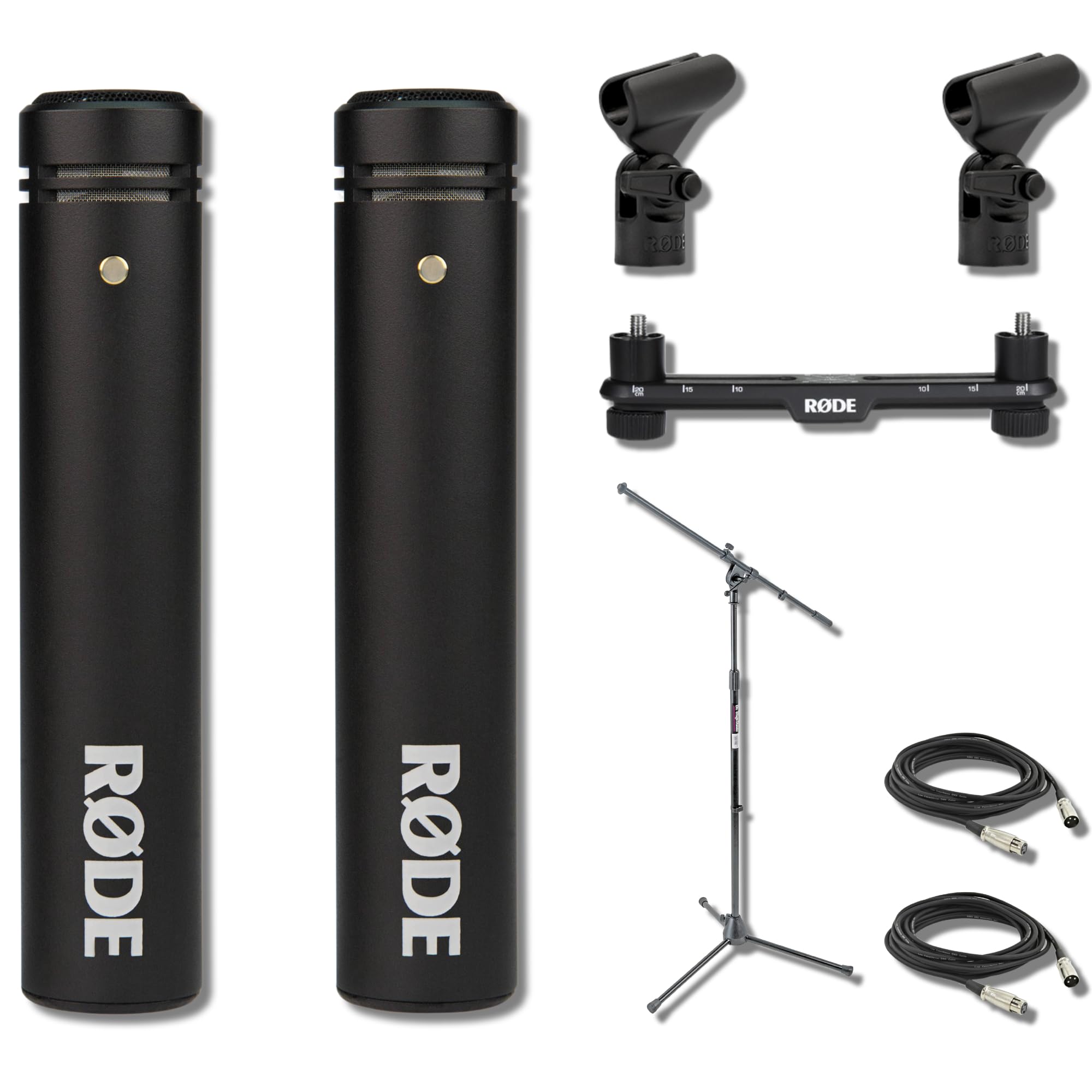 RODE Microphones ロードマイクロフォン a M5MP 8154 Matche Pair Of Rode Cardiod Condenser Mics - Big Dudes Music