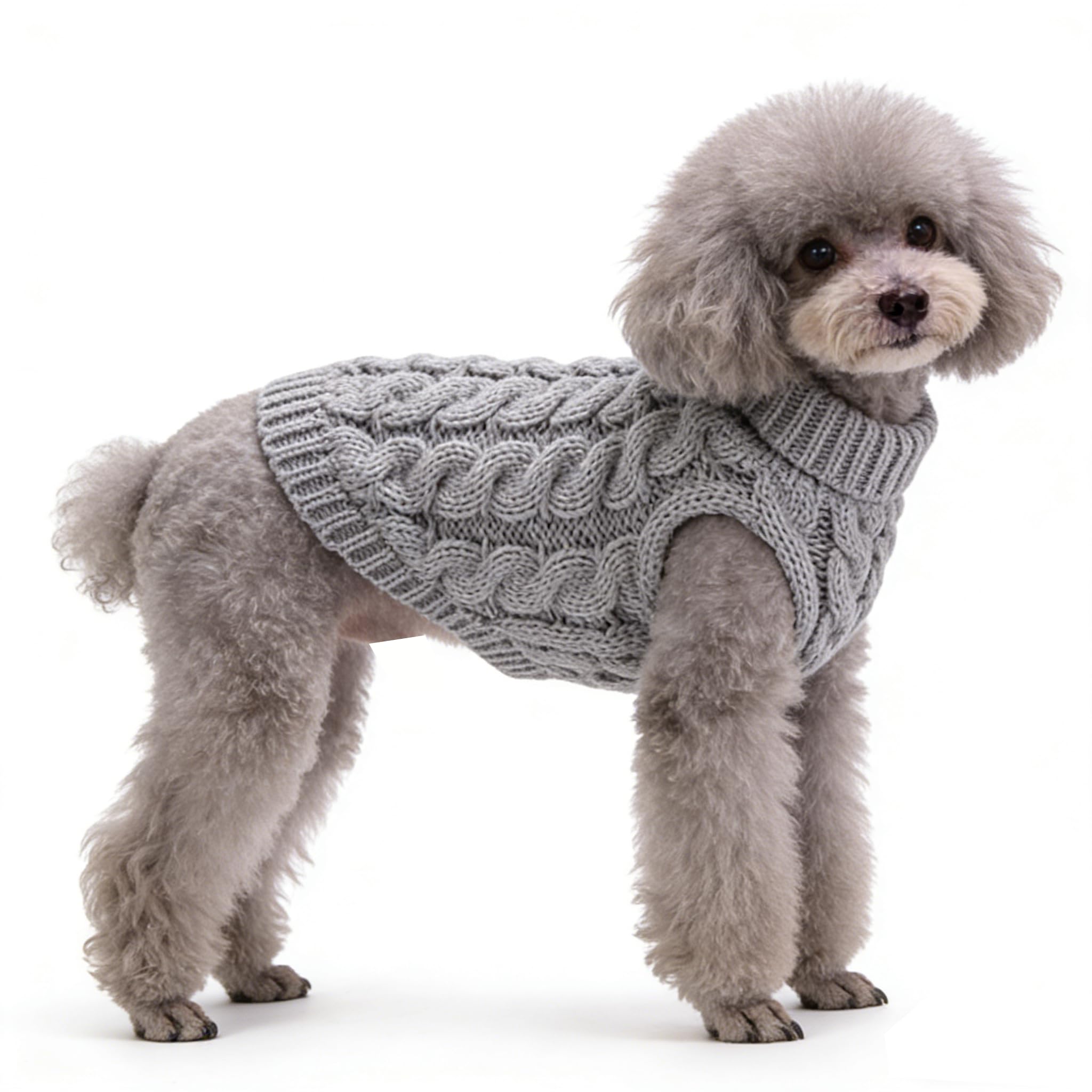 Amazon | EGAOMU 犬服 セーター ニット 極上の肌触り＆保温性 秋冬
