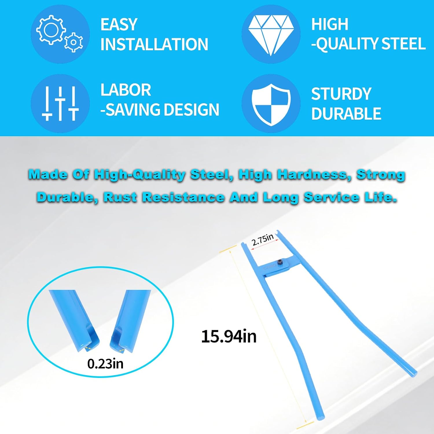 LT890 Heavy Duty Truck Brake Spring Tool, Brake Installer and Removal Tool, LT890 Replacement Heavy Truck Brake Spring Slack Adjustable Tool