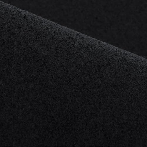 Miniatura 4 de IKON MOTORSPORTS - Alfombrillas compatibles con Ford Mustang 1979-1993, de nailon, color negro 34 ES