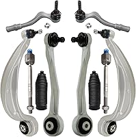 Vista 144 de Detroit Axle - Kit de suspensión delantera RWD de 10 piezas para Chevy GMC Silverado Sierra 1500 1999-2006, 2 brazos de control superior, 2 rótulas