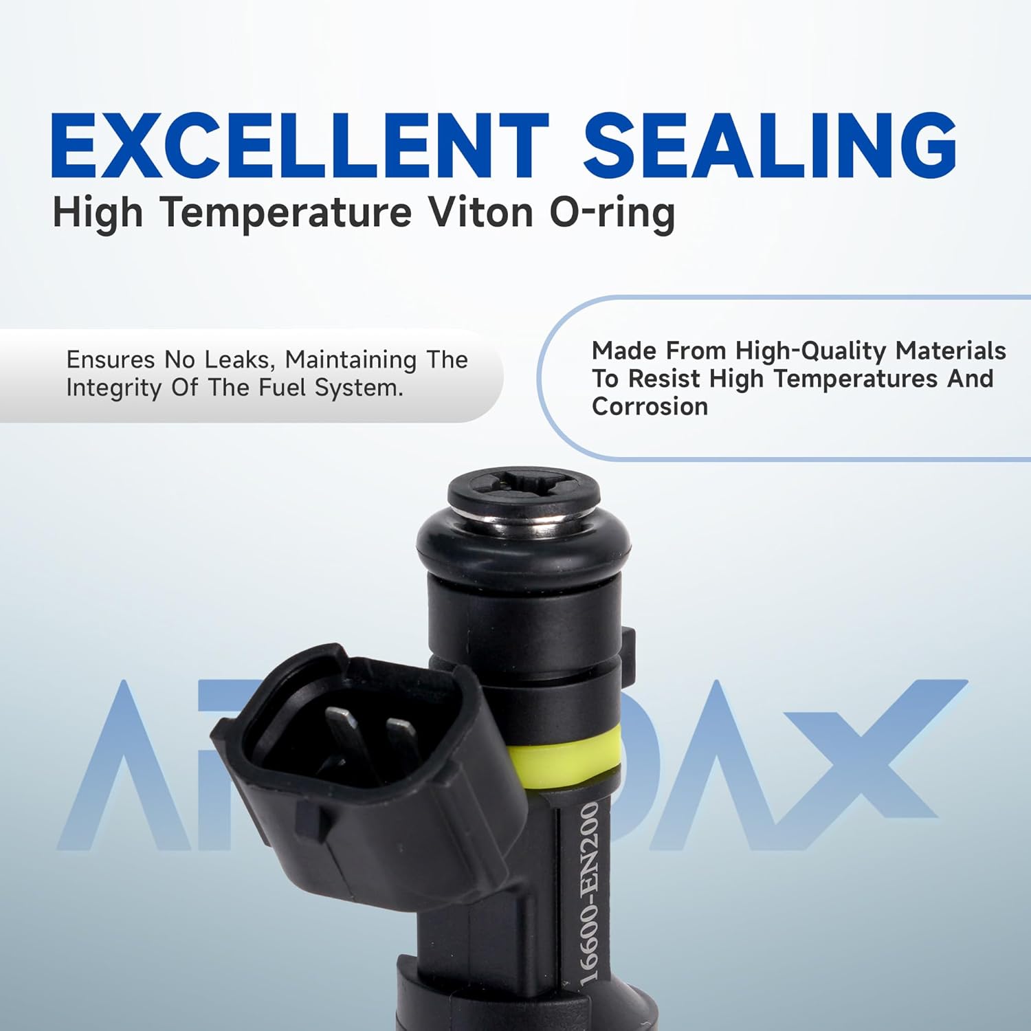 Fuel Injectors For/Nissan Sentra 2.0L 2007-2012, Versa 1.8L 2007-2012, Cube 1.8L 2009-2014, NV200 2.0L 2013 2014 2015 2016 2017, 16600-EN200, FBY2850, FJ1056