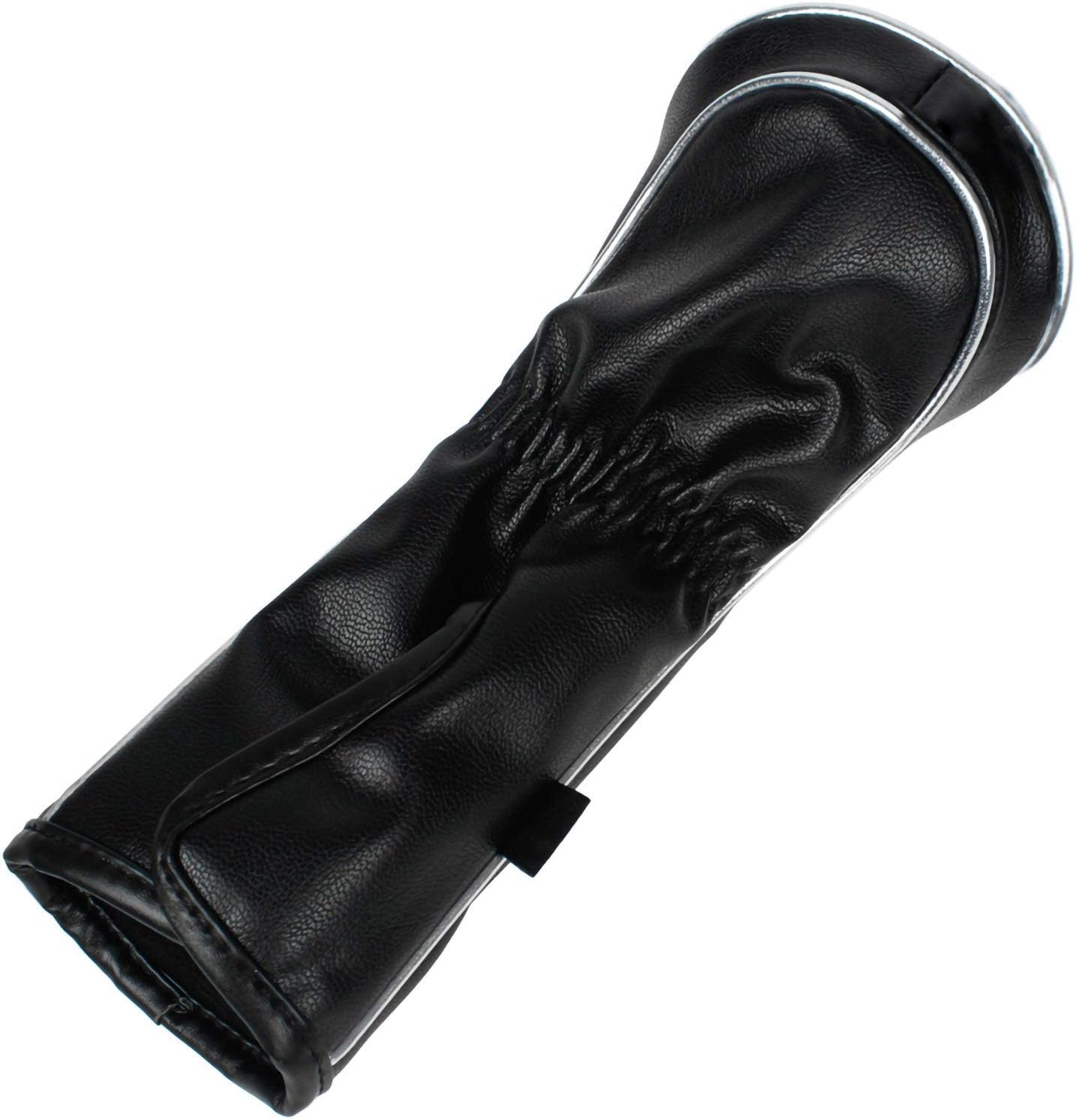 Andux Golf Club Wood Head Covers 460cc Driver with Hook&Loop and Long Neck BigaMart