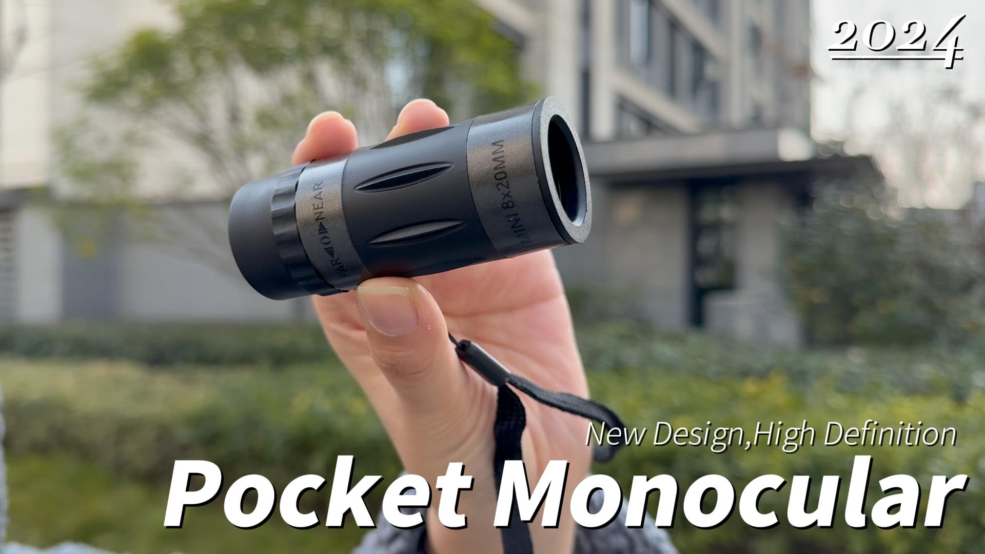 Pocket Monocular Aurosports 10-30x40 Zoom Monocular For Adults