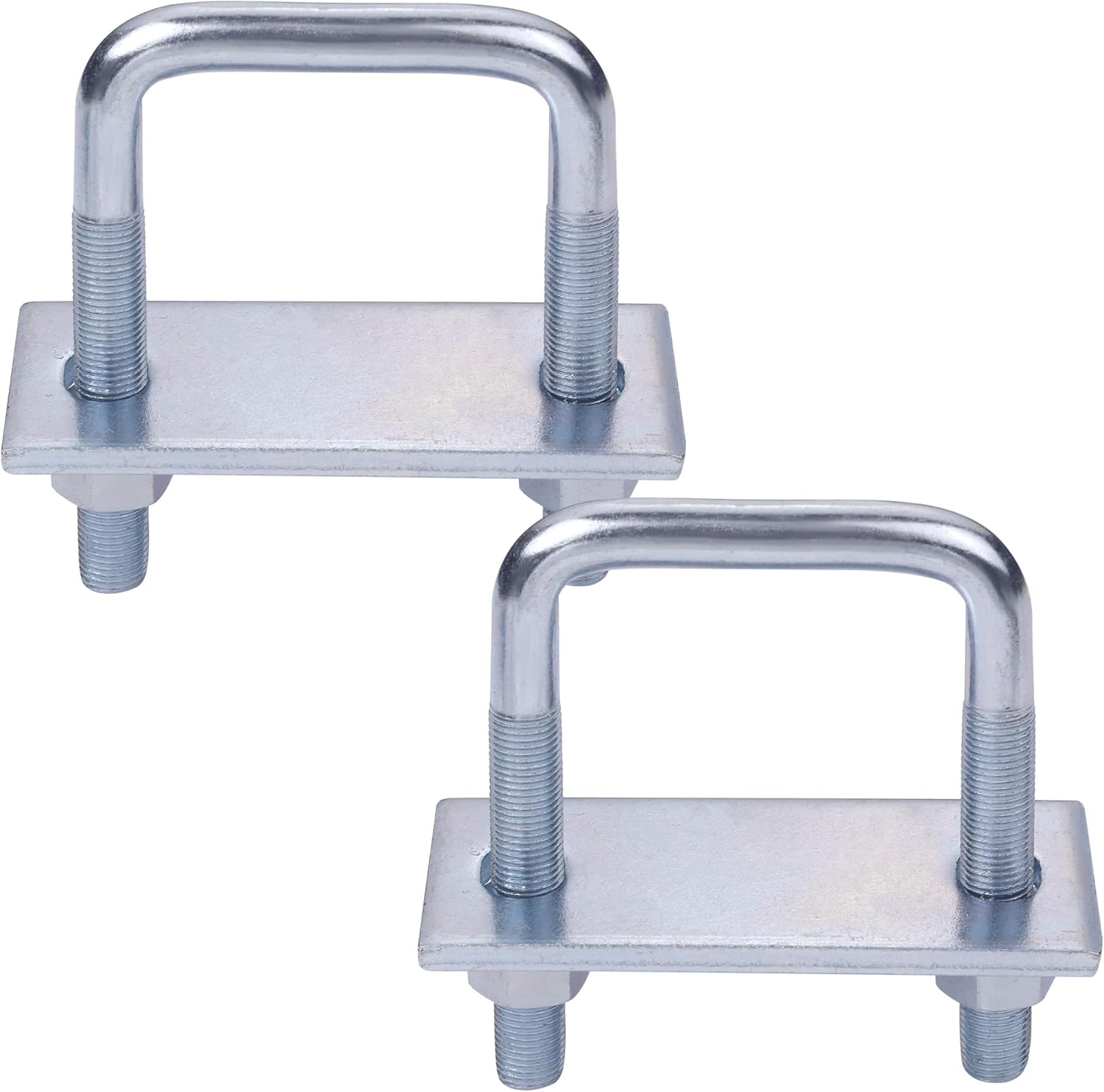 4 Pack Leaf Spring Clamp Kit Fits Leaf Springs Up To 2.5” Wide Locks Leaf Springs Together For Stabilizing Provides Better Control of Axle Torque