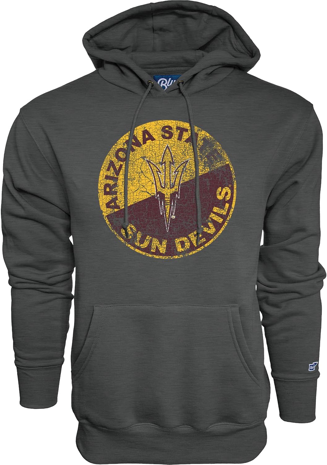 Blue 84 NCAA mens Hoodie Vintage Cap Dark Heather