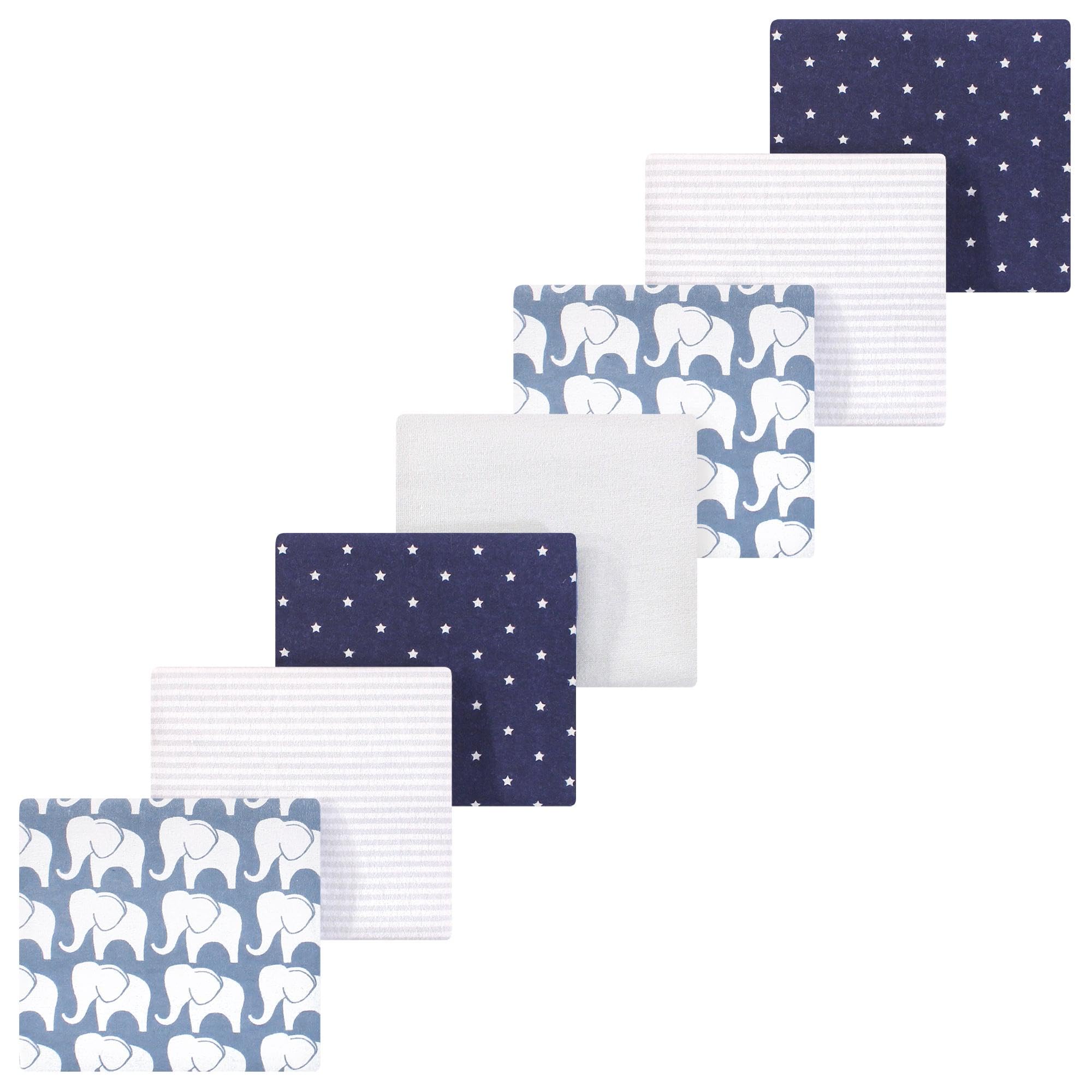 Luvable Friends Little Treasure Flannel Receiving Blankets 7pk