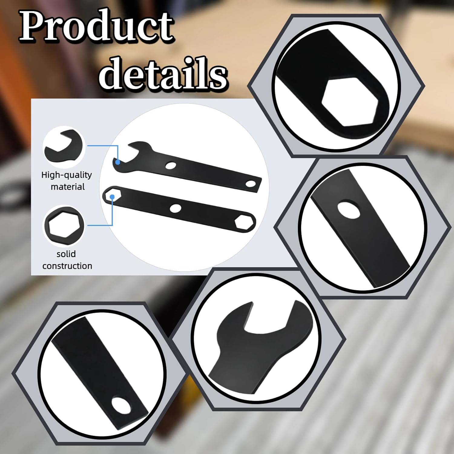 0101010313 0101010312 Table Saw Wrench Set for Ryobi 10" able Saw RTS10, BTS10, BTS10S, BTS12S, RTS10, RTS21 For Ryobi Table Saw COMBO00139