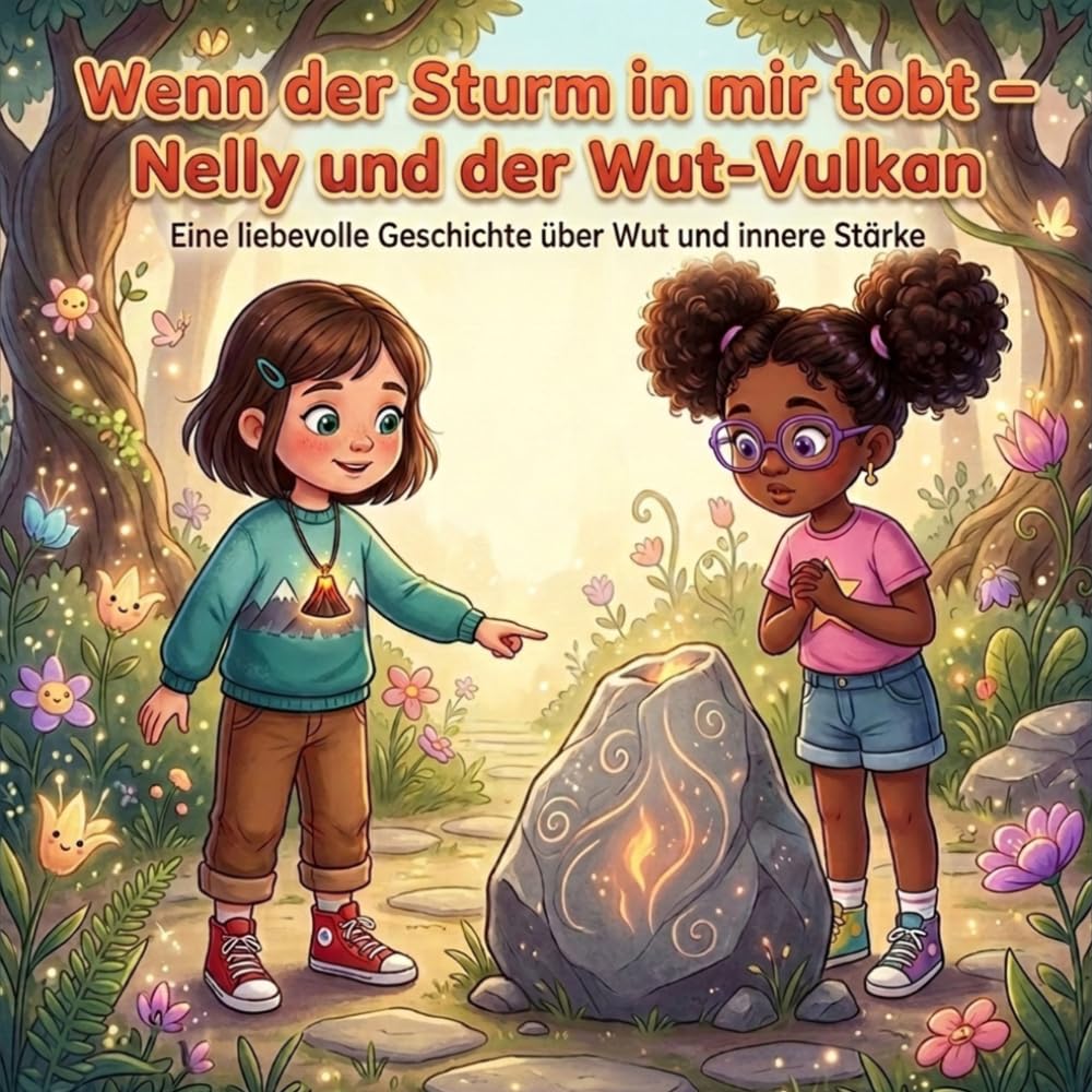 Wenn der Sturm in mir tobt – Nelly und der Wut-Vulkan: Ein Kinderbuch über Wut, Gefühle und Selbstregulation – Einfühlsame Vorlesegeschichte über Emotionen und innere Stärke ab 3 Jahren