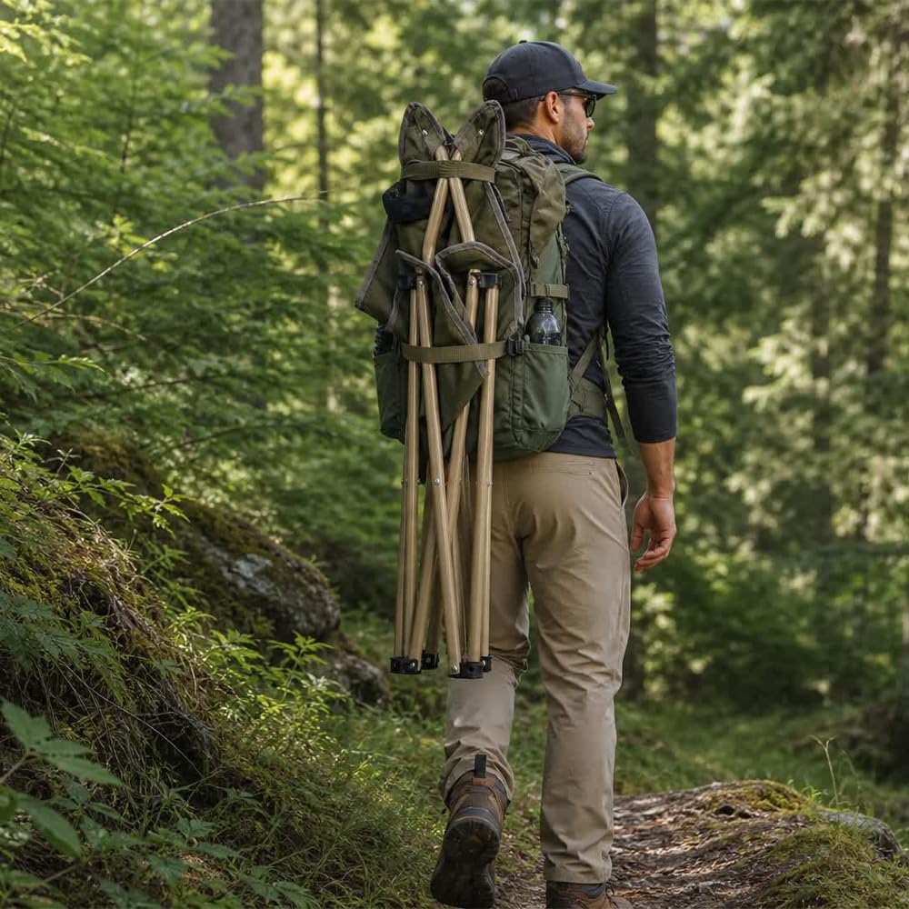 ROYAL SWISS 6 Stück Campingstuhl klappbar mit Getränkehalter & Tragetasche – Leichter Faltstuhl für Erwachsene, Camping, Angeln, Festival, Picknick, Strand und Sportevents