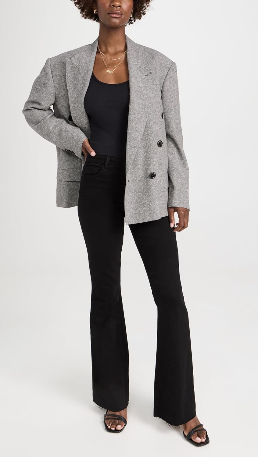 L'AGENCE Women's Sera Sneaker Flare Jeans - Image 5