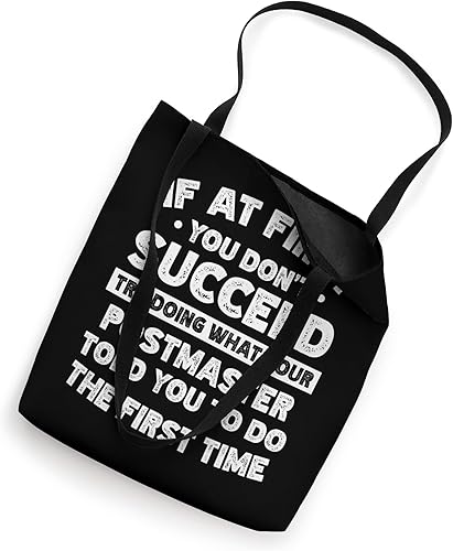 Miniatura 2 de If at first you don't succeed do Postmaster says bolsa Tote