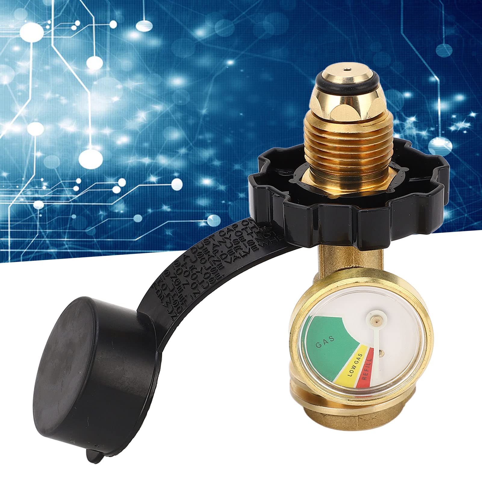 Misuratore Livello Gas GASLEVEL® A Ultrasuoni - Per Bombole Propano E Butano 5-33 Kg, Verde/Nero - Foto 2