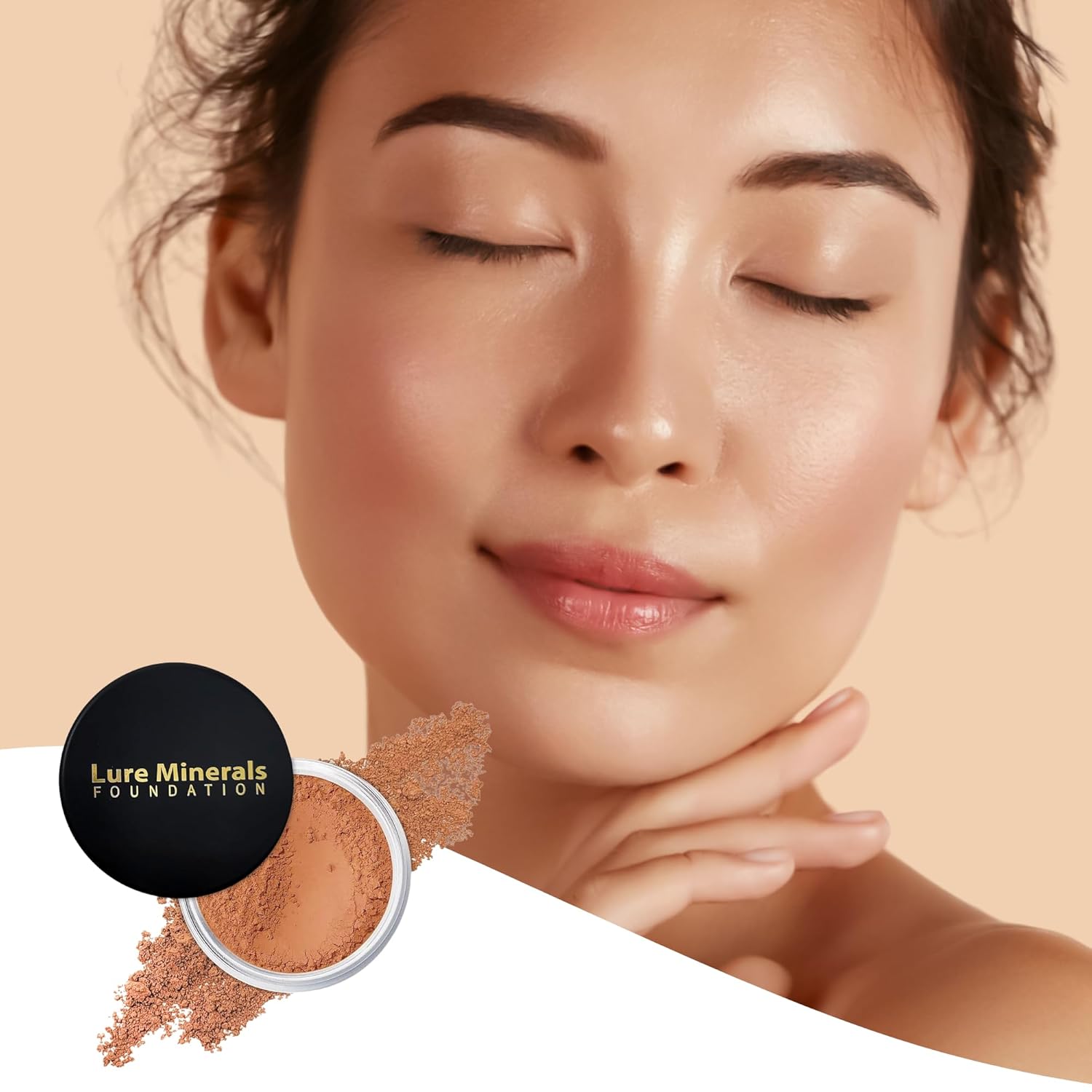 Lure Minerals Bronze warmth All over Face Bronzer (Compare to Bare Minerals) (Warmth) Large 1.oz Jar - Image 8