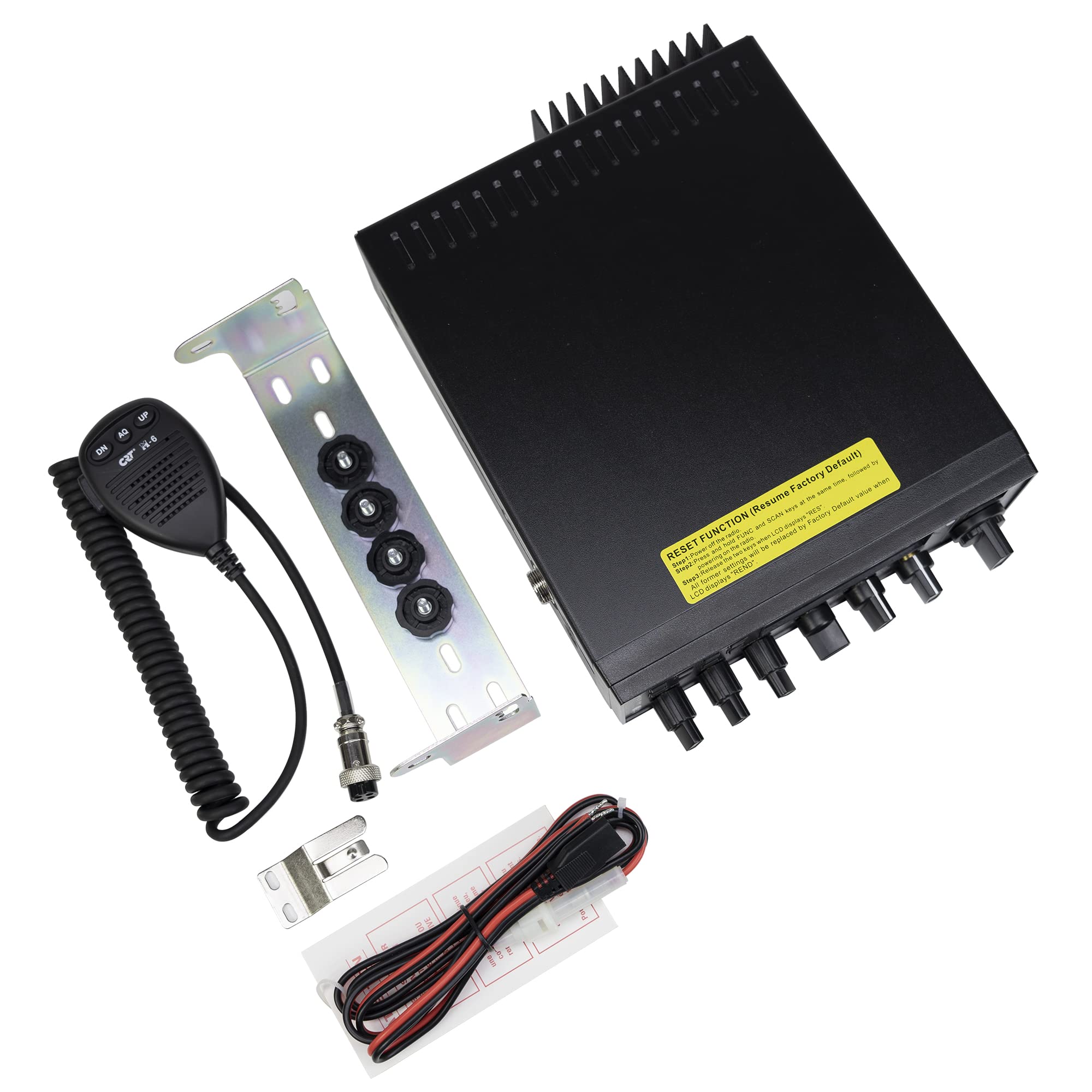 Radioamatore CB CRT SS 6900 VOX CB, AM, FM, USB, SSB, CW, PA, 28-29.7Mhz, ASQ, Guadagno RF, Roger Beep, 12V, programmabile