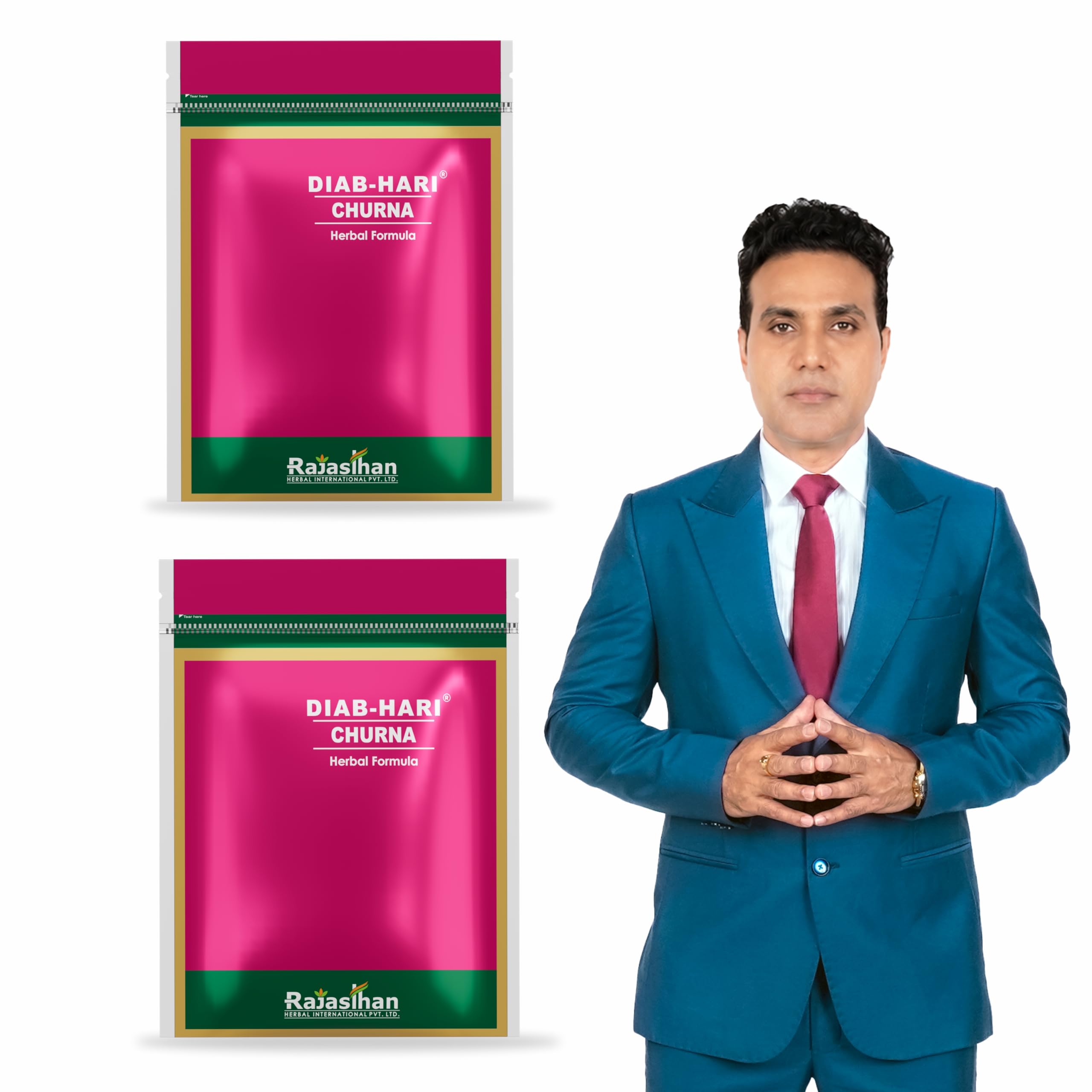 Rajasthan Herbals - Ayurvedic Diab-Hari Churna For Men & Women (Pack Of 2 - Each 135gm)-image-6