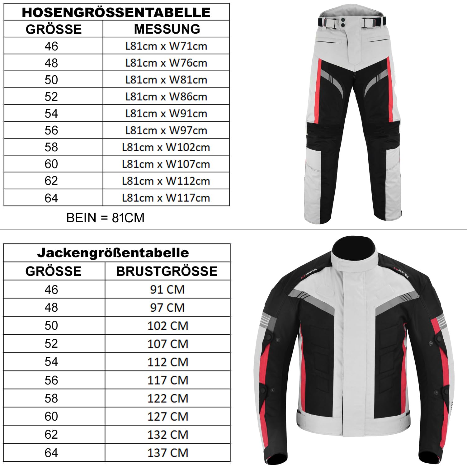 2-teiliger Motorrad-Cordura-Anzug für Herren, Biker-Rennanzug, wasserdichte Schutzjacke mit Hose und CE-Protektoren