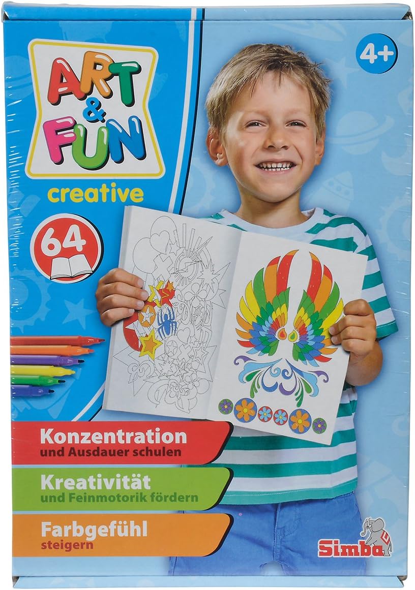 Simba Aandf Color Me Paint Set Boy