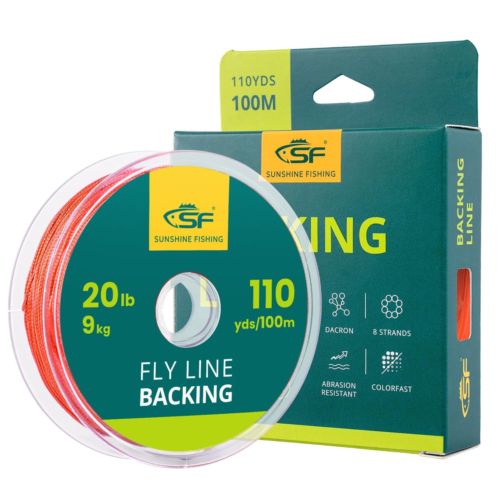 SF Fly Fishing Backing Line Braided Trout Line