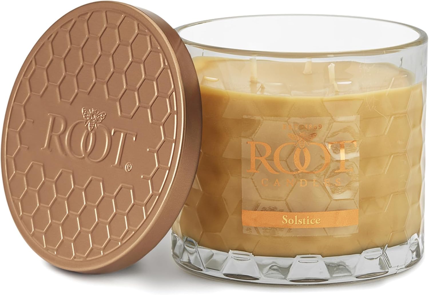 Root Candles Winter Holiday Scented Votive Candles 20-Hour Beeswax Blend Premium Handcrafted Bulk Candle Pack, 18-Count Votives, Solstice