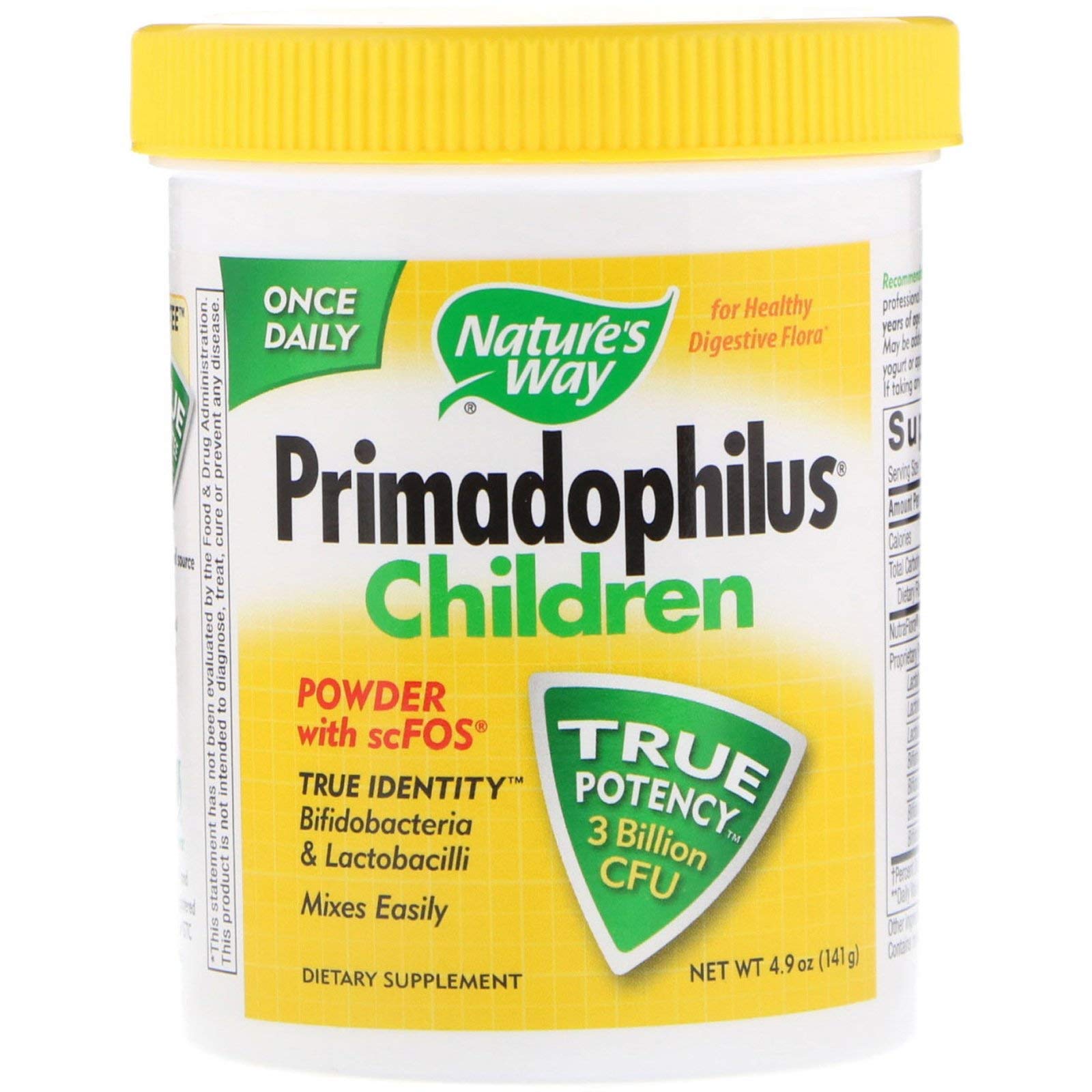 Nature's Way Primadophilus for Children, Net wt 4.9 oz (141g)