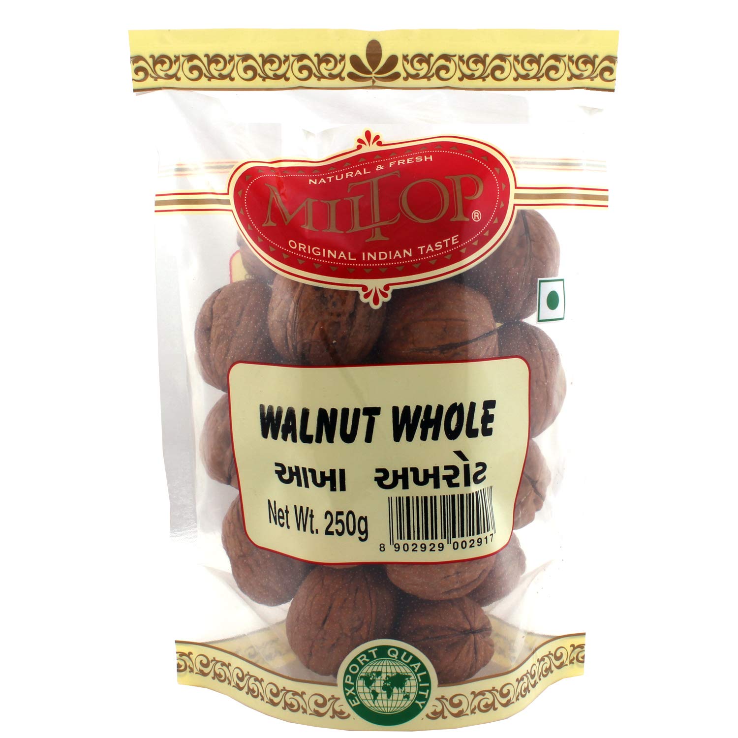 Miltop Walnut(Akhrot) Whole,1 kg