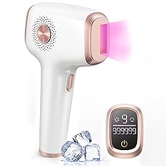 INNZA IPL Hair Removal with Ice Cooling Care Function for Women,Long-Lasting Results,999,999 Flashes Painless IPL Hair Remover, Hair Removal Device for Armpits Legs Arms Bikini Line