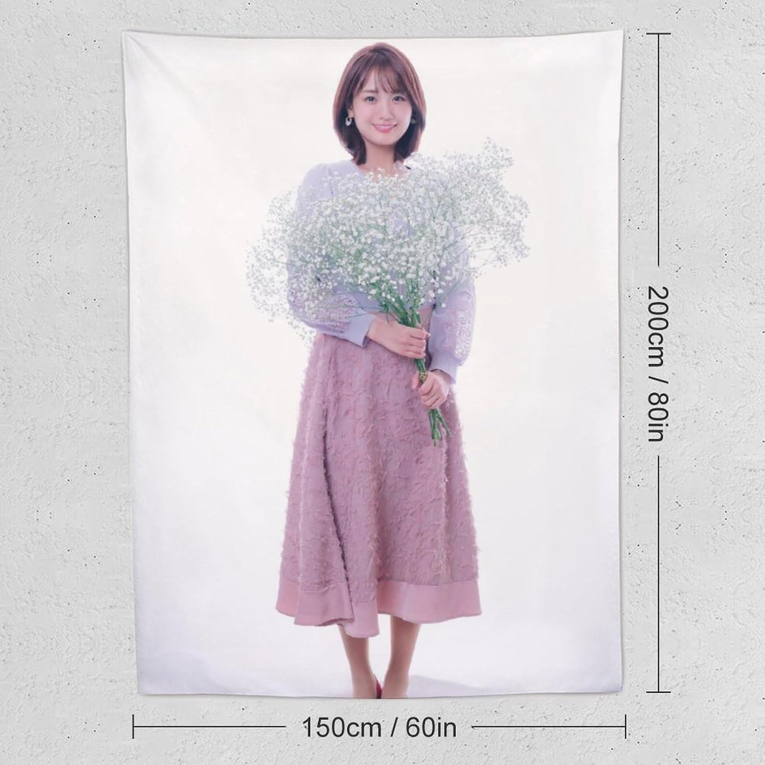 井上清華 タペストリー (10) タペストリー ポスター 印刷 ウォールアート リビング ダイニングルーム ベッドルーム 壁飾り 壁