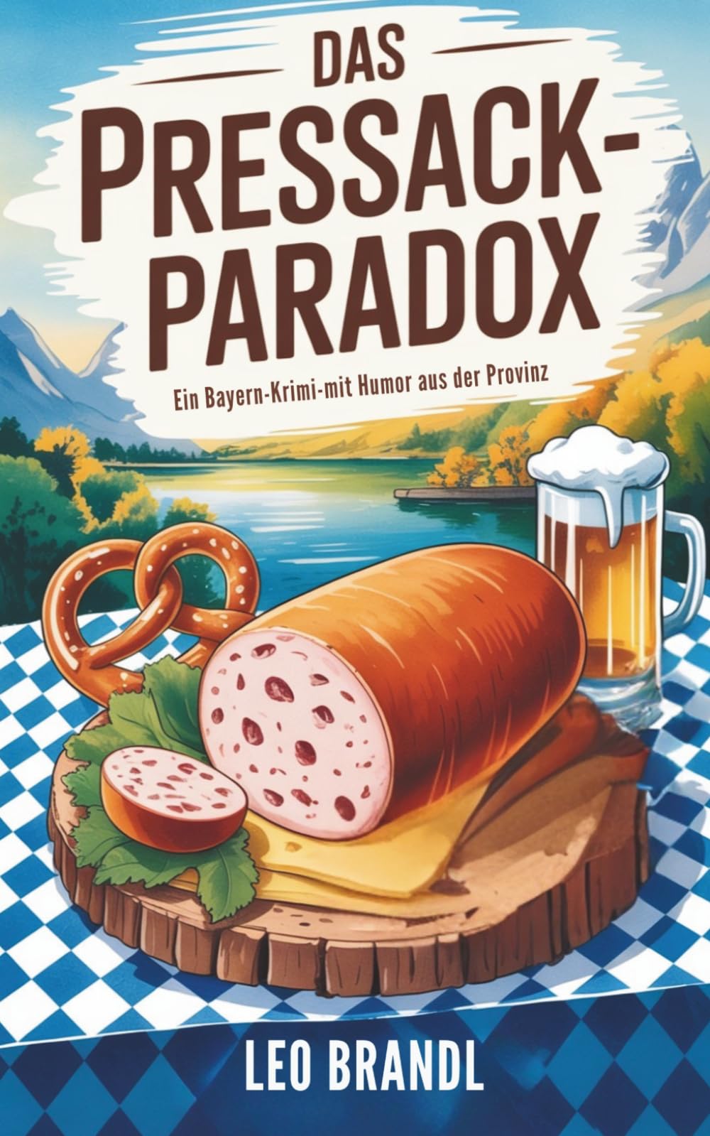 Das Pressack-Paradox: Ein Bayern-Krimi mit Humor aus der Provinz (Ammersee-Krimis von Leo Brandl)