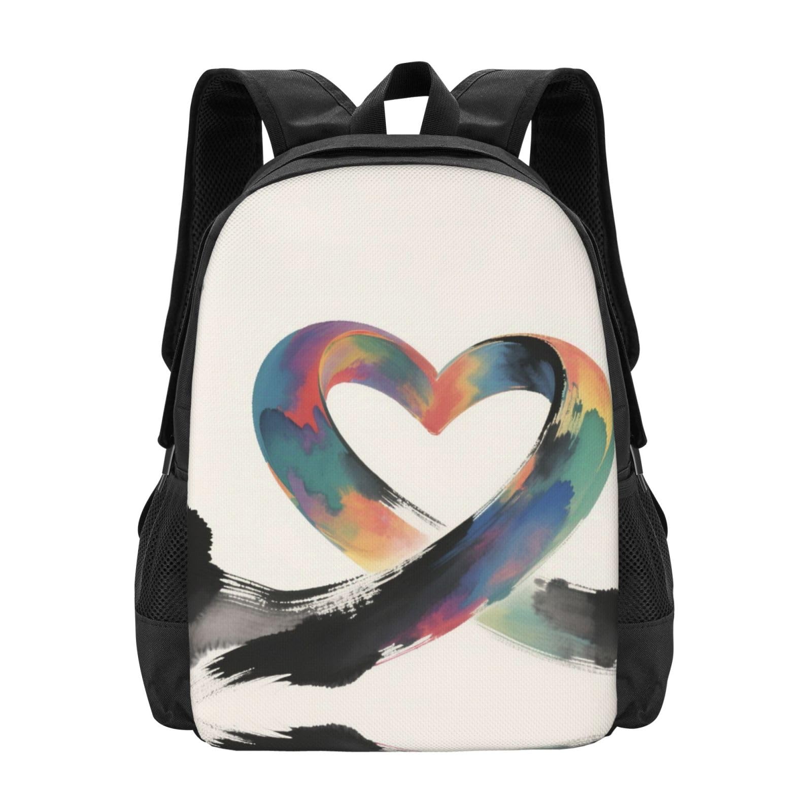 Higanbana plecak unisex 15,6 cala laptop czarny Oxford plecak