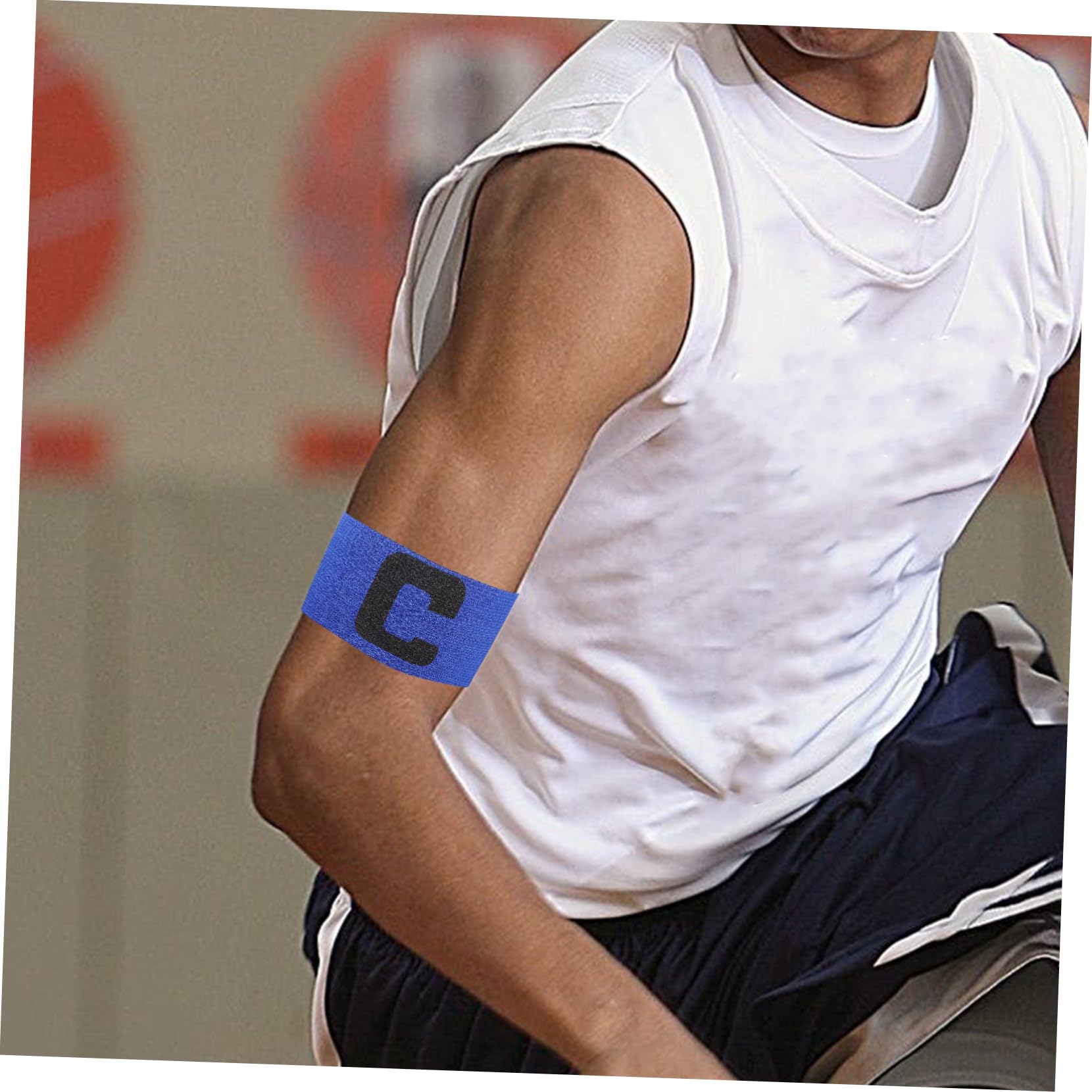 INOOMP 5sets Captain Armband for Soccer Youth Arm Bands Football Accessory Comfortable Breathable 5pcs*5