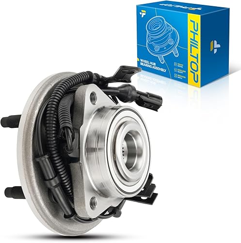Miniatura 52 de PHILTOP 513294 Conjunto de cubo de rodamiento de rueda delantera 5 lengüetas para Nissan Altima 2007 2008 2009 2010 2011 2012 Conjunto de cojinete