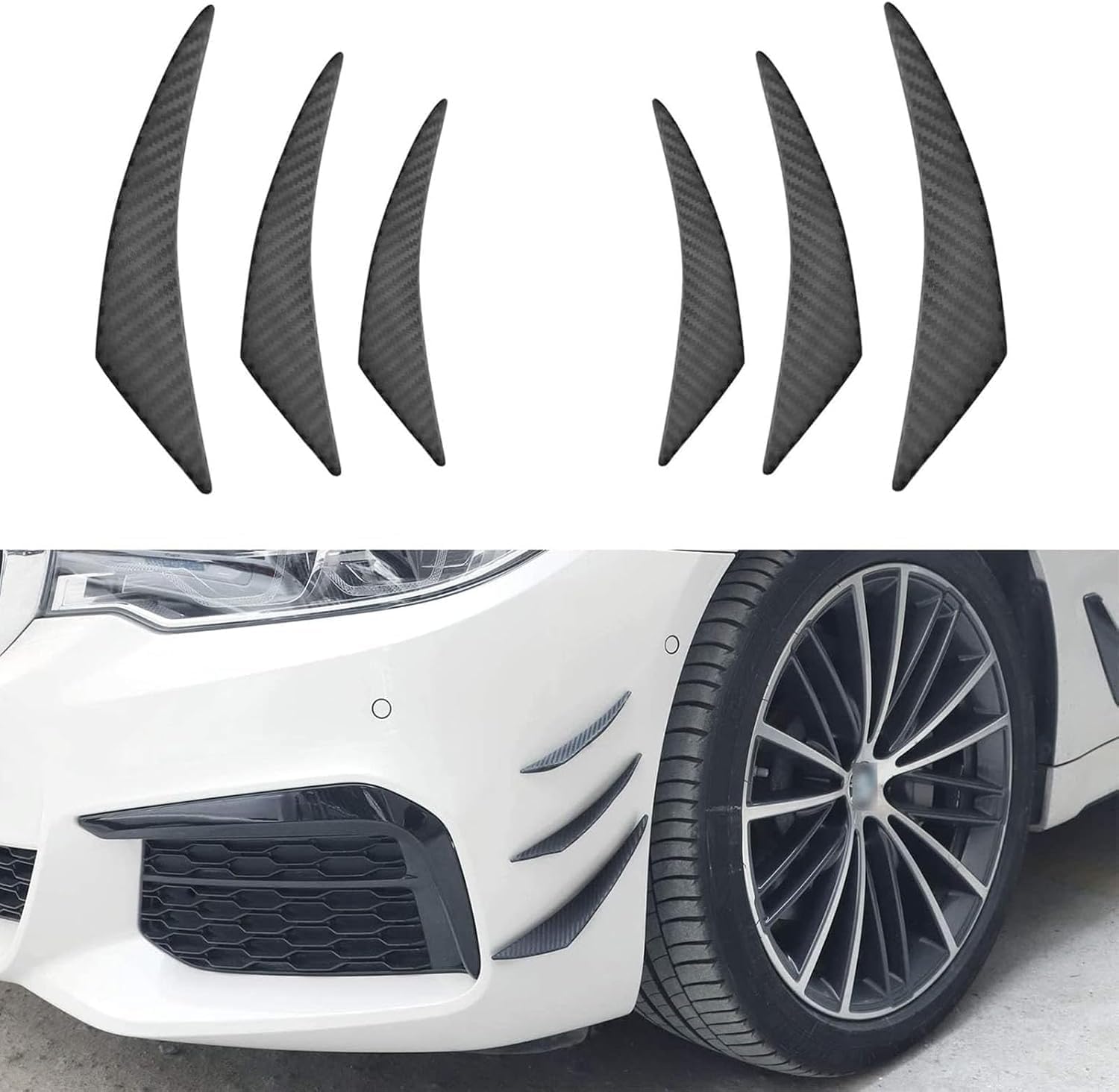 – Car Bumper Protector, Flexible Rubber Edge Trim for Front and Rear Bumpers, Easy Installation Scratch Prevention Solution for Cars and SUVs