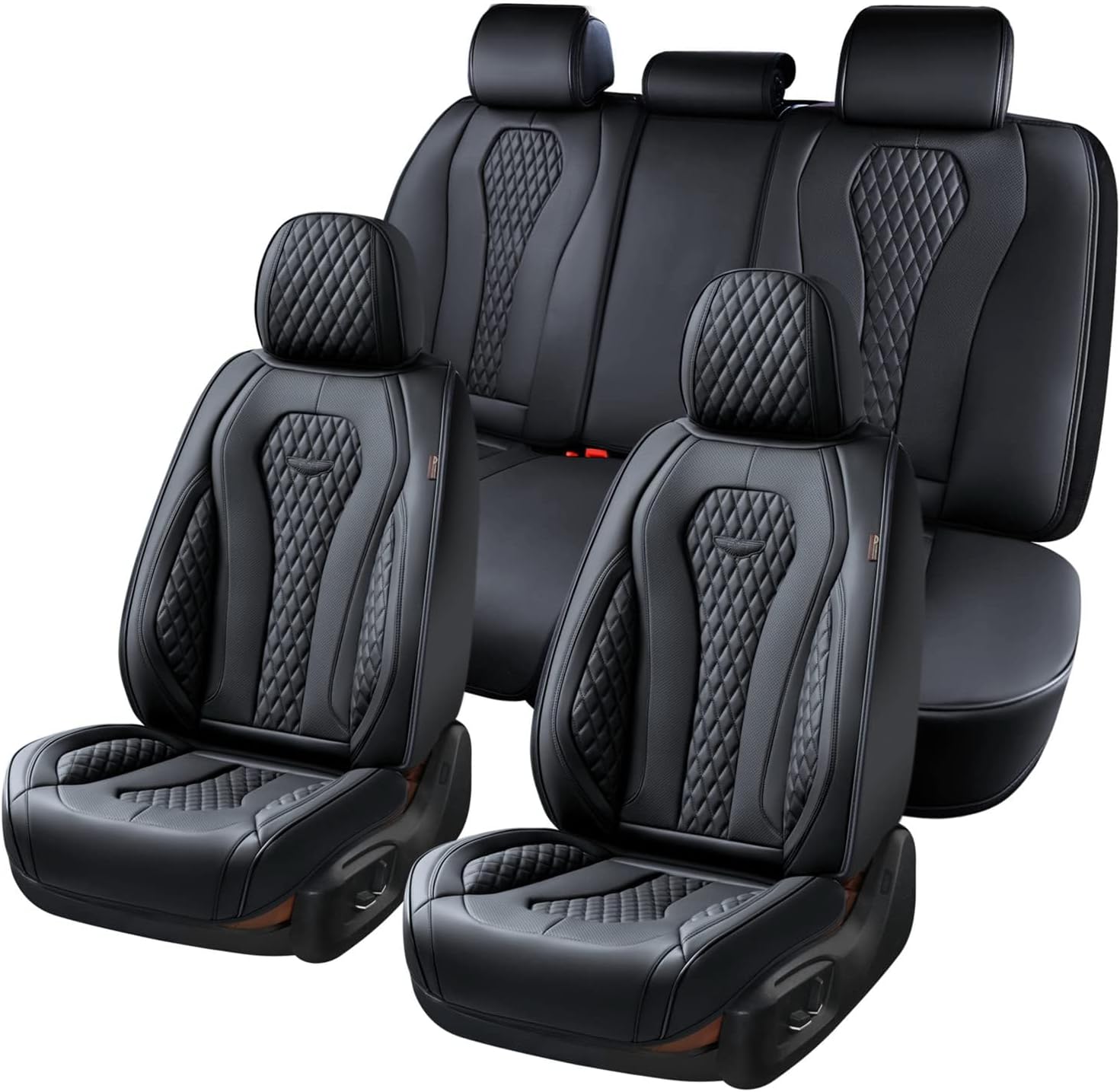 Coverado Leather Seat Covers Full Set