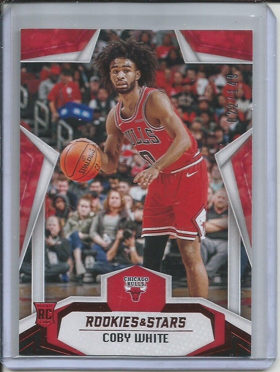Coby White 2019-20 Panini Chronicles Rookies & Stars Foil #d 22/149 Rc - Basketball Cards