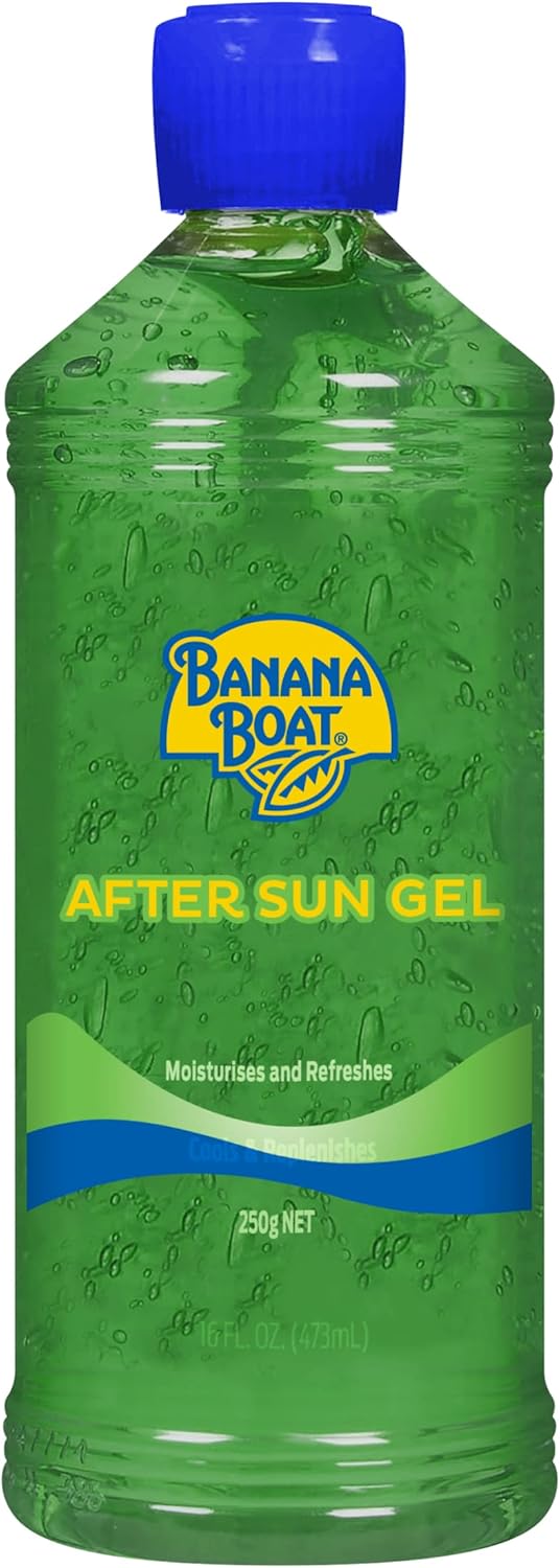 Banana Boat After Sun Gel with Aloe Vera 250g, Moisturizes and